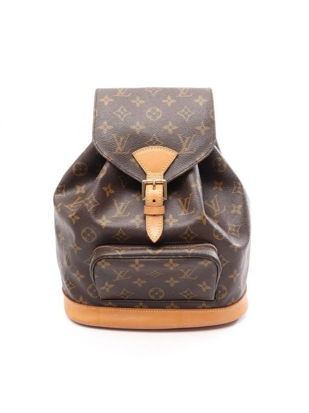 Louis Vuitton Backpack Montsouris MM Canvas Leather